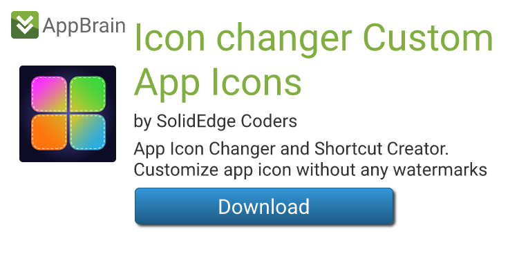 Icon changer Custom App Icons for Android - Free App Download