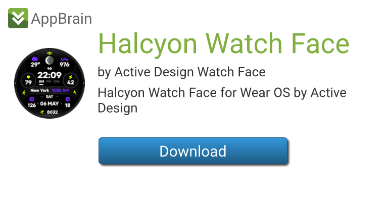 Halcyon Watch Face for Android - App Download
