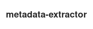 metadata-extractor Android Library Icon