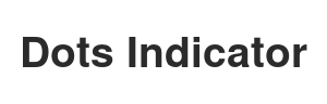 ViewPagerDotsIndicator Android Library Icon
