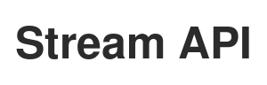 Lightweight-Stream-API Android Library Icon