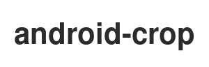 android-crop Android Library Icon