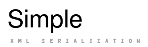Simple XML Serialization Android Library Icon
