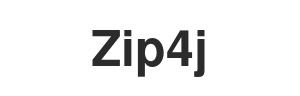 Zip4j logo