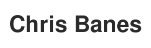 Chris Banes Libraries logo